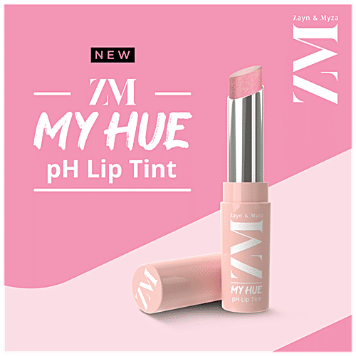 ZM Zayn & Myza My Hue pH Lip Tint - Light-Weight Formula, Transfer-Proof, 3.2 g Glossy Finish 