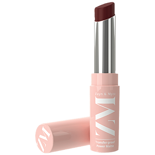 Buy ZM Zayn & Myza TransferProof Power Matte Bullet Lipstick Smudge