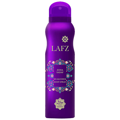 LAFZ Zoha Sadaf No Alcohol Body Spray - For Women, Long Lasting Fragrance, 150 ml  