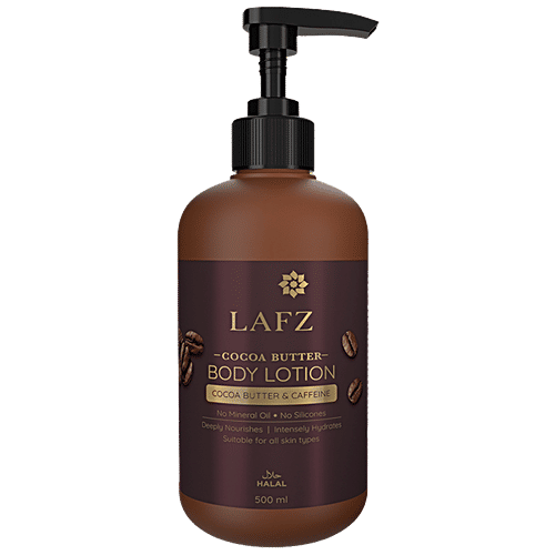 Buy LAFZ Cocoa Butter Body Lotion With Vitamin E, Intense Hydration