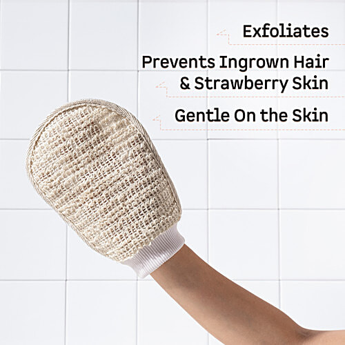 Buy MCaffeine Exfoliating Bath Glove Prevents Ingrown Hair