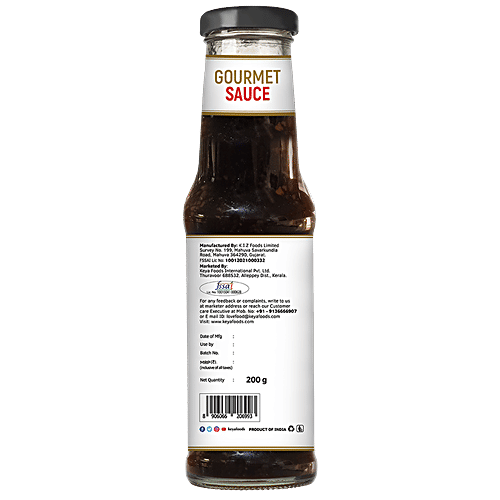 Keya Gourmet Teriyaki Sauce - Onion & Spices, Versatile Condiment, For Asian Cooking, Dips, 200 g Bottle Versatile Condiment
 For Asian Cooking