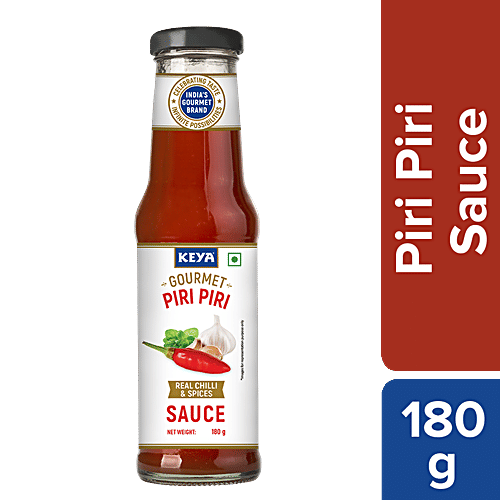 Buy Keya Gourmet Piri Piri Sauce Chilli & Spices, Hot, Versatile Condiment, For Cooking, Dip