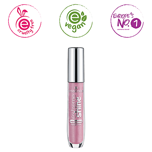 Essence Extreme Shine Volume Lipgloss - Plumping Effect & A Radiant Finish, 5 ml 04 Purple Rain