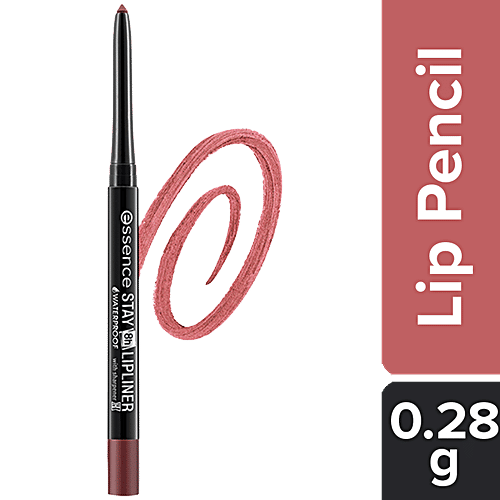 Essence Stay 8H Waterproof Lipliner - Highly Pigmented, Smooth Texture, 0.28 g 05 Famous