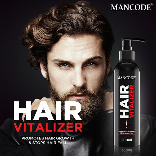 Buy Mancode Hair Vitalizer - Aloevera & Neem Extract, Reduces Split Ends,  For Deep Conditioning Online at Best Price of Rs 275 - bigbasket