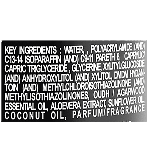 Mancode Oudh Body Yogurt - Aloevera & Coconut Oil, Non-Greasy Formula, Eliminates Dry Skin, 100 g