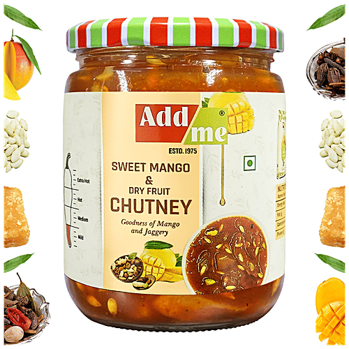 Buy Add Me Sweet Mango & Dry Fruit Chutney Pickle Goodness Of Jaggery, Handmade, OilFree