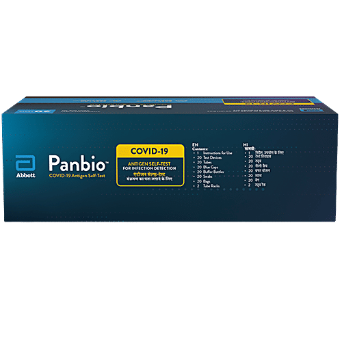 Buy Panbio Covid19 Antigen Self Test Home Kit, Easy To Use, Results