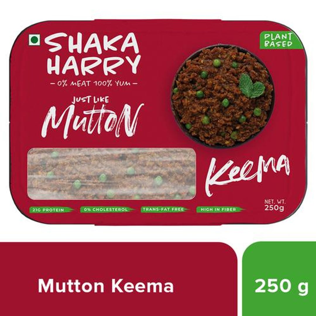 Shaka Harry Just Like Mutton Keema - Plant Based Meat, Vegan, 230 g 1