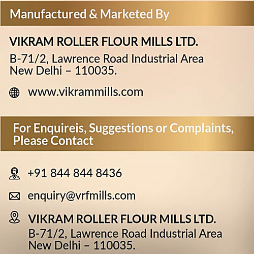 Vikram Mills Chakki Atta, 10 kg