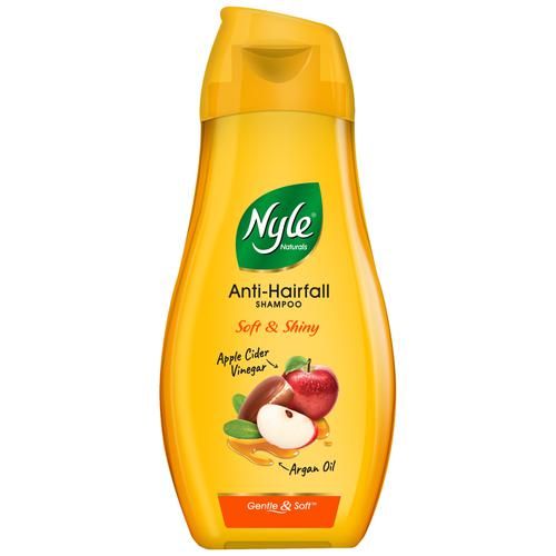 Buy Nyle Soft & Shiny Anti-Hair Fall Shampoo - With Apple Cider Vinegar,  Argan Oil, Gentle, Paraben Free Online at Best Price of Rs 49 - bigbasket