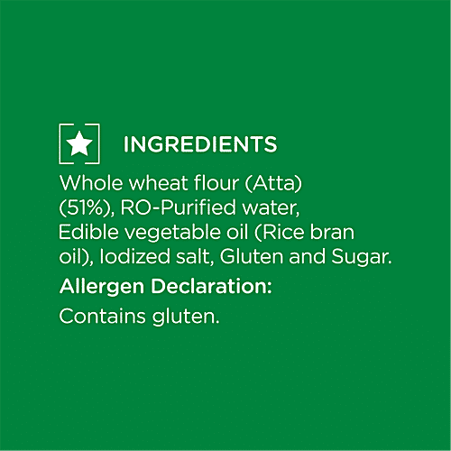 iD fresho! Homestyle Whole Wheat Paratha, 390 g Pouch No preservatives or artificial additives