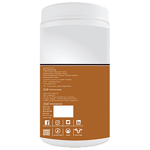 PlantVita Trim Meal Shake - Plant-Made, For Weight Loss, Double Chocolate, 400 g