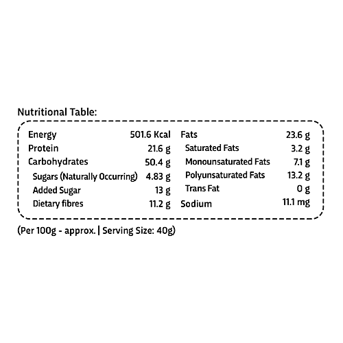 True Elements Protein Granola - Rich In Fibre, Energy Booster, 900 g Bottle 