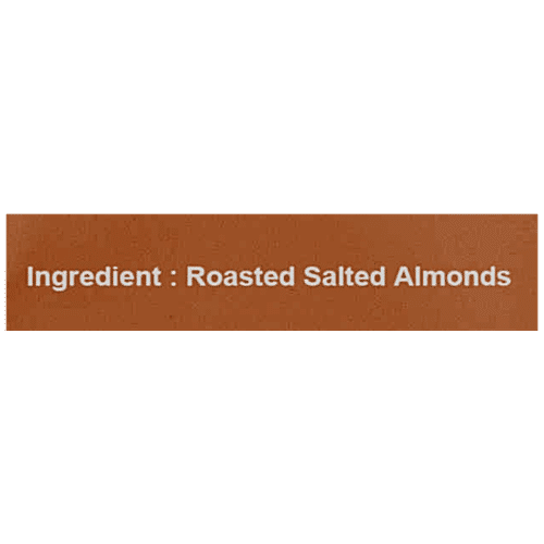 Nature's Choice Roasted Salted Almond - Protein & Vitamin E Rich, Healthy Snack, Salad, Cereals Topping, 200 g  