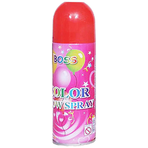 Boss Holi Colour Spray - For Child-like Fun & Excitement, 250 g Bottle 