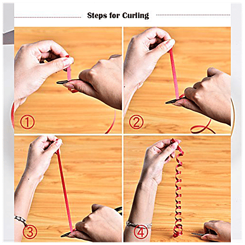 Hankley Curling Ribbons - For Balloons, Parties & Decorations, Multicolour, 12 pcs  Party Propz, For Gift Wrapping