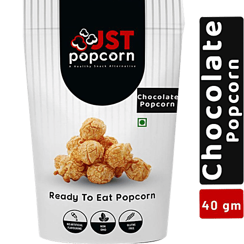 Buy JST POPCORN Gourmet Popcorn Chocolate, Ready To Eat, Gluten Free