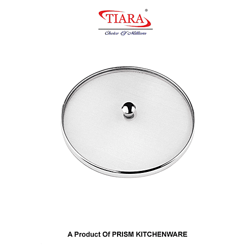 Tiara Tiara Stainless Steel 304 Food Grade Heavy Net Cover Lid - Rust Proof, For Food, Milk, No.8, 20.5 Cm, 75 g  