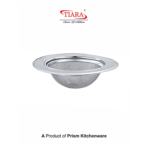 Tiara Sinko Stainless Steel Sink Jali/Strainer - Rust Proof, Strong & Durable, 9 Cm, 40 g  