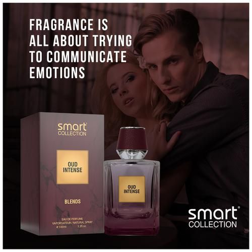 Smart Collection Oud Intense Blends Eau De Perfume - Natural Spray, Long Lasting Fragrance, 100 ml  