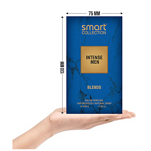 Smart Collection Intense Men Blends Eau De Perfume - Natural Spray, Long Lasting Fragrance, 100 ml  