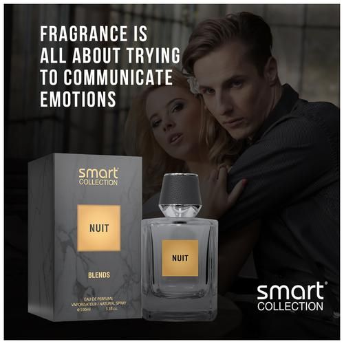 Smart Collection Nuit Blends Eau De Perfume - Natural Spray, Long Lasting  Fragrance, 100 ml