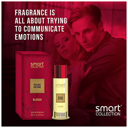 Smart Collection Rough Desire Blends Eau De Perfume - Long Lasting Fragrance, Fights Odour & Smell, 30 ml