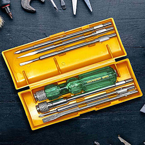 Buy Taparia Screw Driver Set 840, With Neon Bulb, For Electrical Use