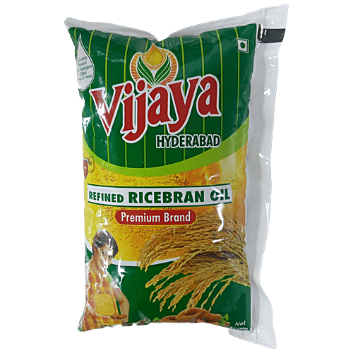 Buy Vijaya Refined Rice Bran Oil Boost Immunity & Contains Good Fats