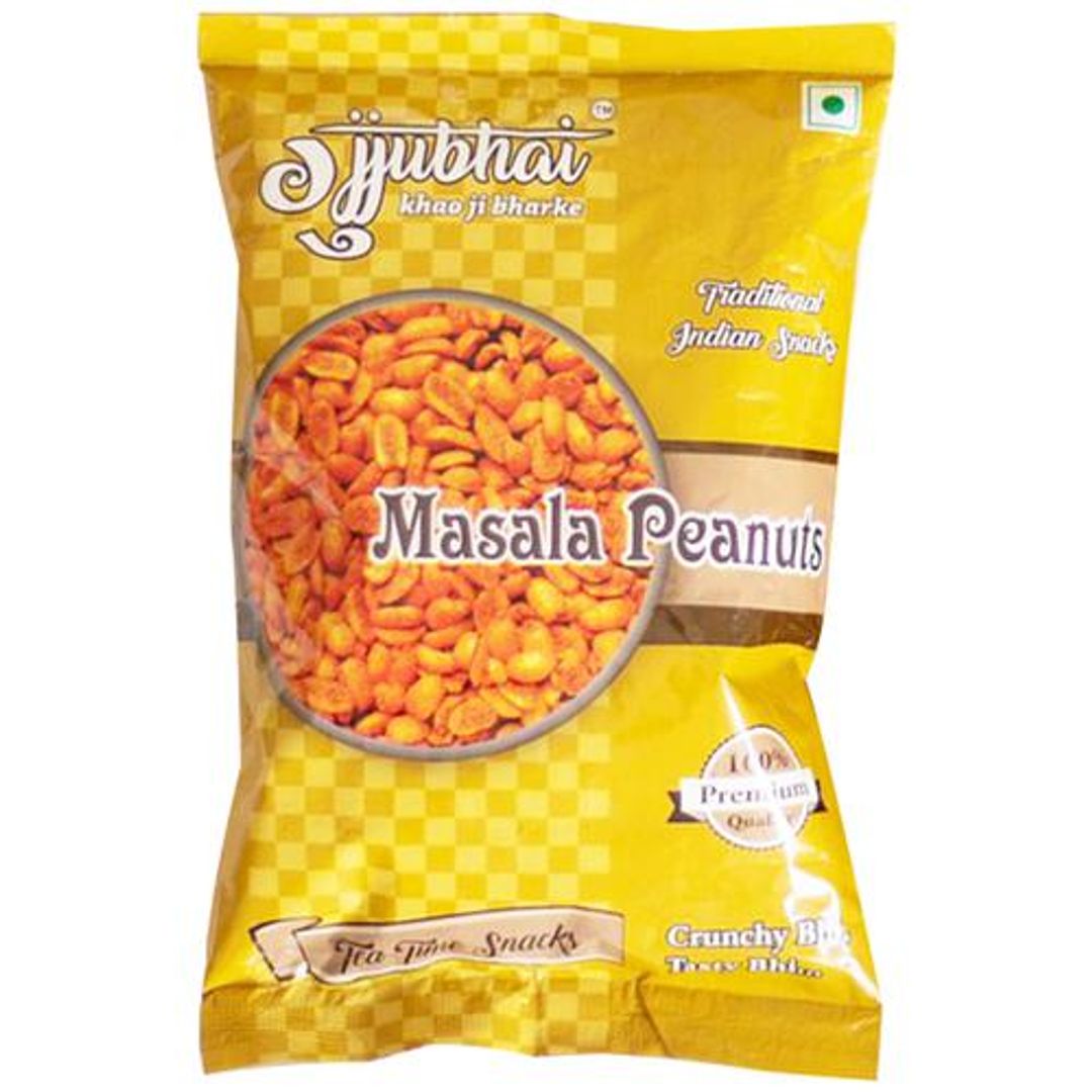 Gujjubhai Masala Peanuts - Rich In Protein & Fibre, Crunchy, Traditional Indian Snack, 100 g Pouch