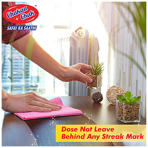 Chakaachak Super Sponge Wipes - Scratch Free Cleaning For Glass, Kitchen Slab, Metal Surface, Appliances, 3 pcs  