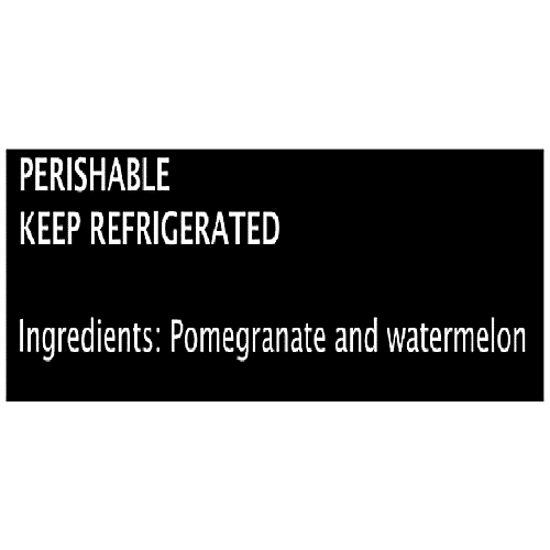 PICK Pomegranate & Watermelon Cold Pressed Juice - High Water Content & Antioxidants, 235 ml  