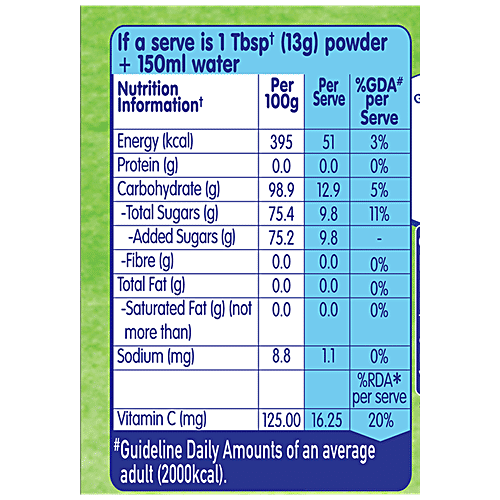 Nestle Nestea Instant Iced Tea - Green Tea Mint Flavour, 400 g Pouch Source Of Vitamin C