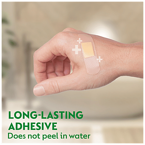 Dettol Medicated Plasters - For Antiseptic & First Aid, Washproof, 172 pcs Jar 