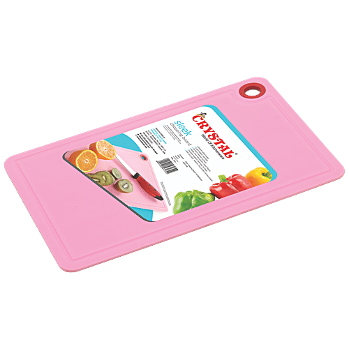 Crystal Sleek Chopping Board - Double Sided Usage, Lightweight & Durable, Small, 1 pc