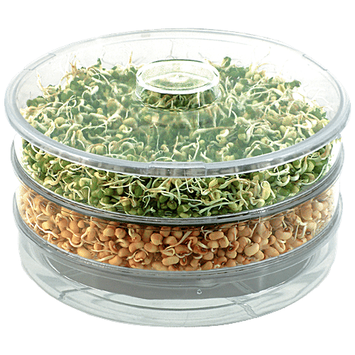 Crystal Quick Sprout Maker - Food Grade Plastic, Durable, Easy To Use & Clean, 1 pc