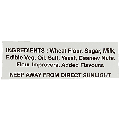 Om Hariom Kaju Toast - Toasted Cashew Flavoured, Crunchy Snack, Perfect For Tea, Coffee, 200 g  