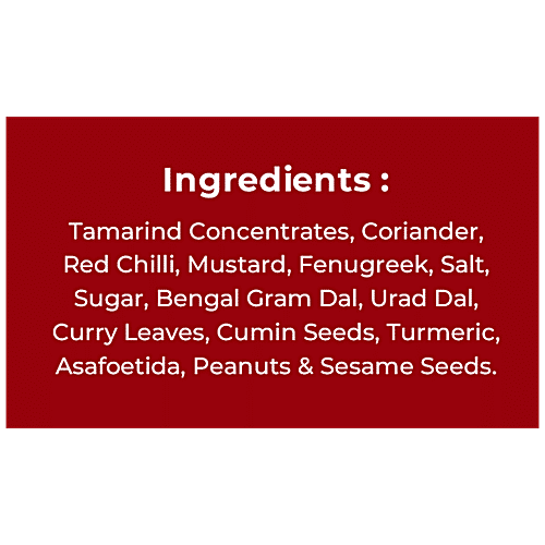 SNN Puliogare Powder - Made With Fresh Natural Ingredients, Flavourful & Rich Aroma, 100 g Pouch 