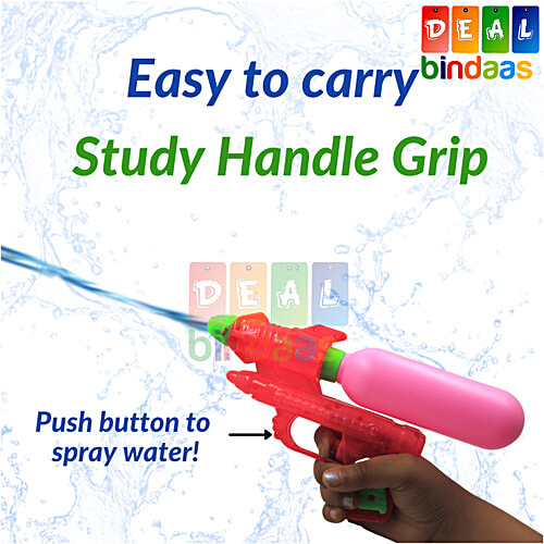 DealBindaas Holi Color/Gulal Pichkari Water Gun Toy - Assorted Colour, 150 ml  