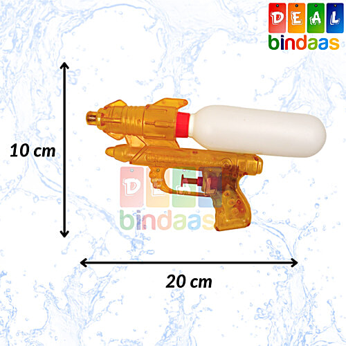 DealBindaas Holi Color/Gulal Pichkari Water Gun Toy - Assorted Colour, 150 ml  