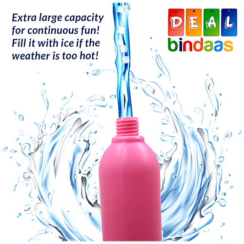 DealBindaas Holi Color/Gulal Pichkari Water Gun Toy - Assorted Colour, 250 ml  