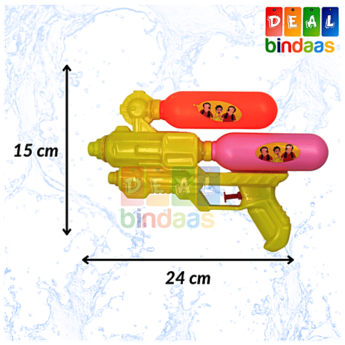 DealBindaas Holi Color/Gulal Pichkari Water Gun Toy - Assorted Colour, 250 ml  