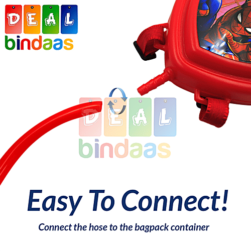 DealBindaas Holi Color/Gula Pichkari Water Gun Toy Backpack Tank - Assorted Colour & Design(Gttank02), 1 Pc  