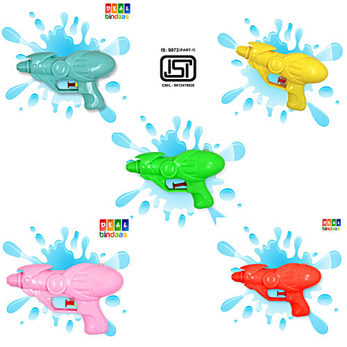 DealBindaas Holi Pichkari Water Gun Toy - Easy To Handle, Lightweight, 100 ml  
