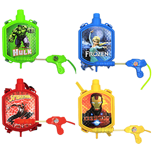 Buy DealBindaas Holi Color/Gula Pichkari Water Gun Toy Backpack Tank