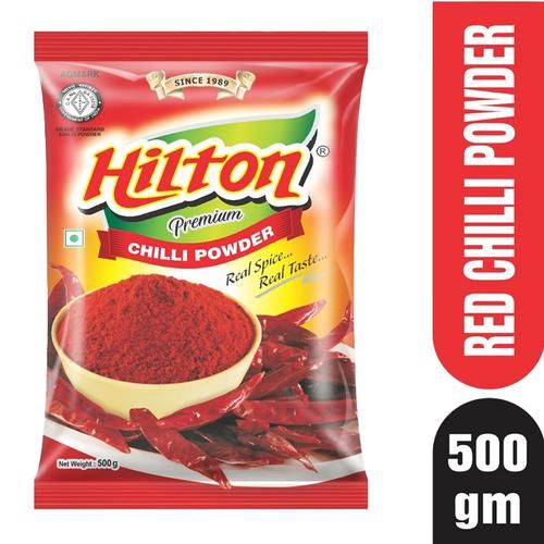 Hilton Red Chilly Powder - Spicy, High Quality, Imparts Colour & Flavour, 500 g  