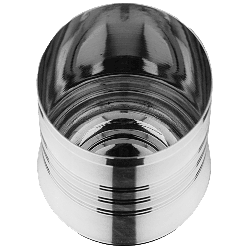 Omega Stainless Steel Glass -  Swift 3D, Food Safe, Durable, For Serving, Storing, 325 ml (1 pc) 