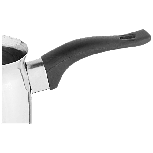 Omega Stainless Steel Coffee Warmer - 2, With Bakelite Handle, Durable, Sturdy , Multipurpose, 450 ml  